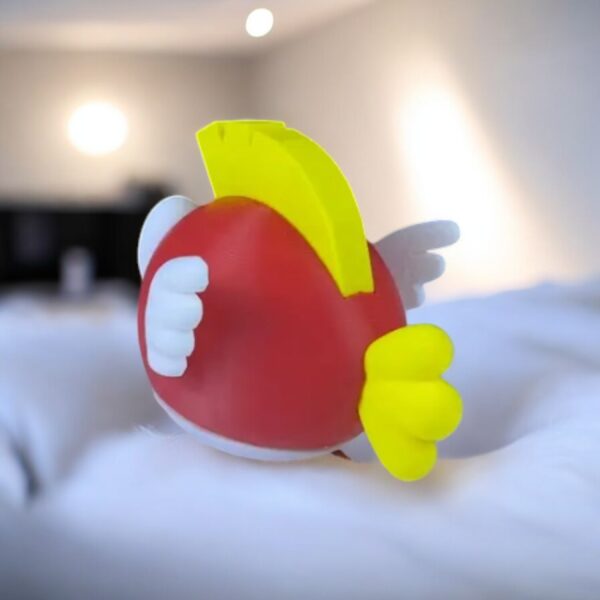 Cheep Cheep 3D Printed Model - Super Mario Game Collectible Figurine fan art desk pet