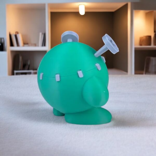 Frankenstein Kirby 3D Printed Model - Kirby Game Collectible Figurine fan art desk pet