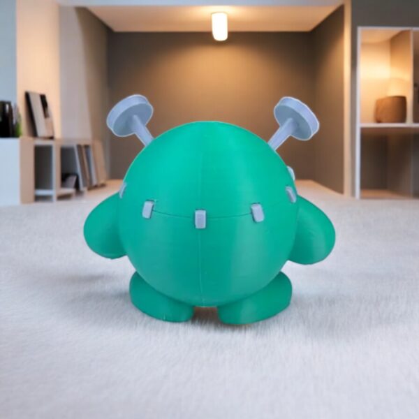 Frankenstein Kirby 3D Printed Model - Kirby Game Collectible Figurine fan art desk pet
