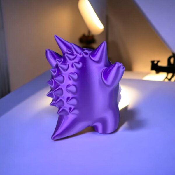 Gengar Phone Holder 3D Printed Model - Phone Accessories Game Collectible Figurine fan art desk pet