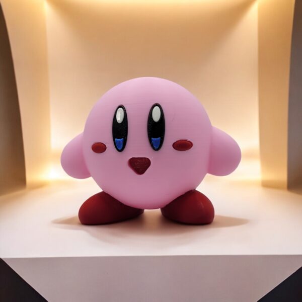 Kirby 3D Printed Model - Kirby Game Collectible Figurine fan art desk pet