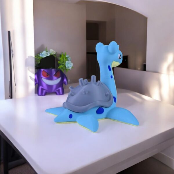Lapras 3D Printed Model - Pokemon Game Collectible Figurine fan art desk pet