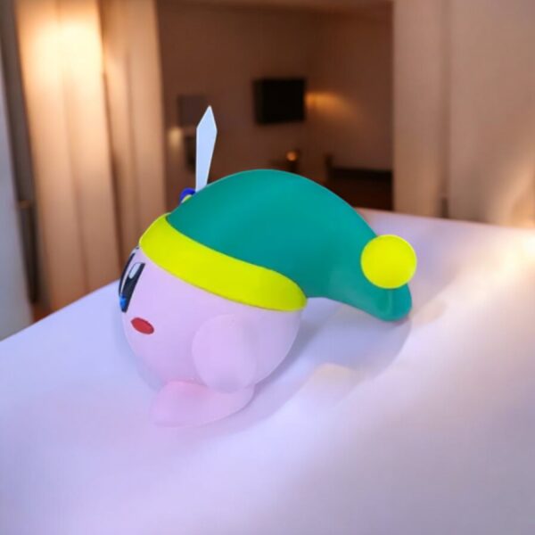 Link Kirby 3D Printed Model - Kirby Game Collectible Figurine fan art desk pet