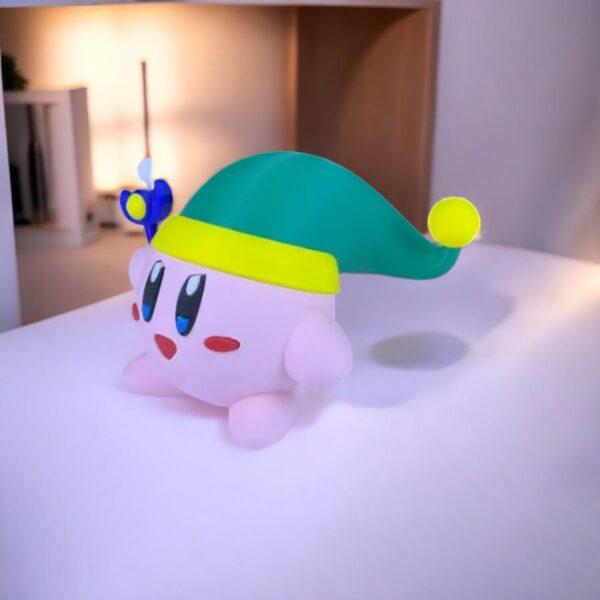 Link Kirby 3D Printed Model - Kirby Game Collectible Figurine fan art desk pet