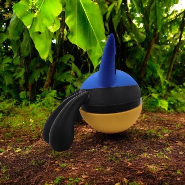 Lucario Pokeball 3D Printed Model - Poke-Balls Game Collectible Figurine fan art desk pet