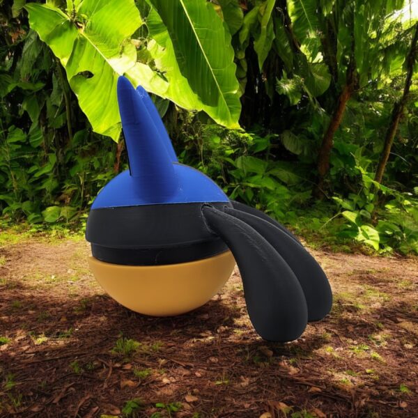 Lucario Pokeball 3D Printed Model - Poke-Balls Game Collectible Figurine fan art desk pet