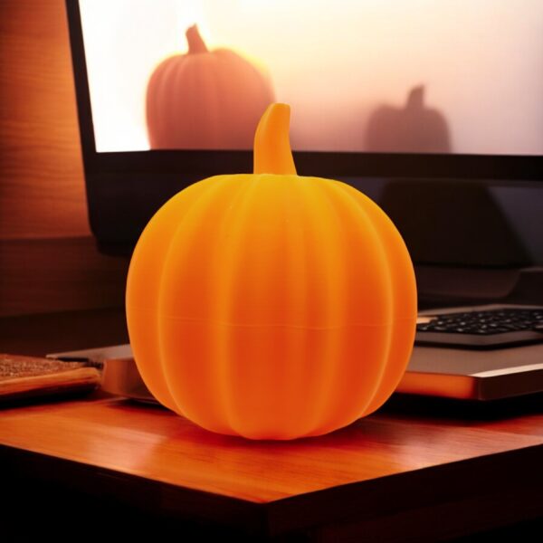 Pumpkin Kirby 3D Printed Model - Kirby Game Collectible Figurine fan art desk pet