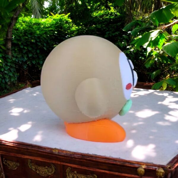 Rowlet kirby 3D Printed Model - Kirby Game Collectible Figurine fan art desk pet