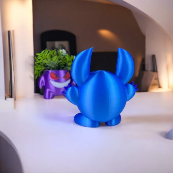 Stitch Kirby 3D Printed Model - Kirby Game Collectible Figurine fan art desk pet