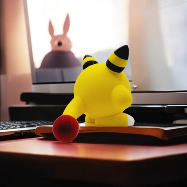 Ampharos Kirby 3D Printed Model - Kirby Game Collectible Figurine fan art desk pet