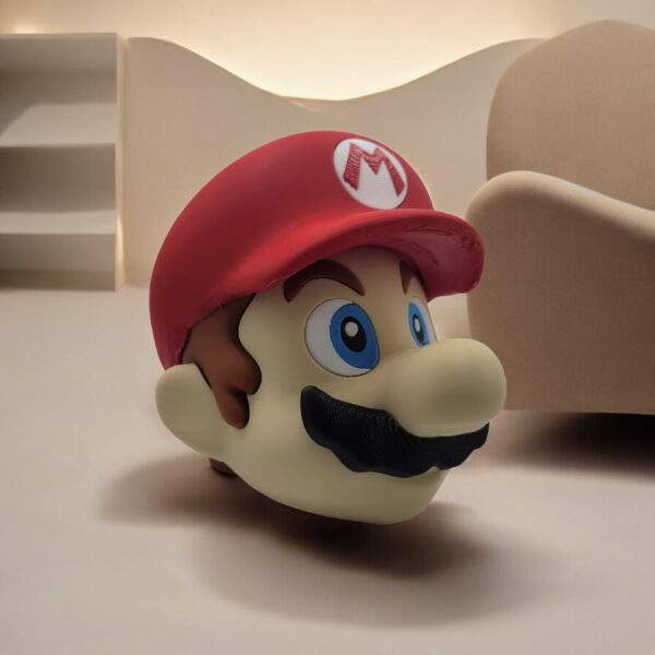 Super Mario Container 3D Printed Model - Houseware Game Collectible Figurine fan art desk pet