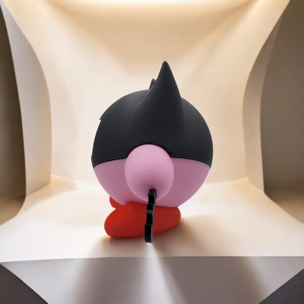 Batman Kirby 3D Printed Model - Kirby Game Collectible Figurine fan art desk pet