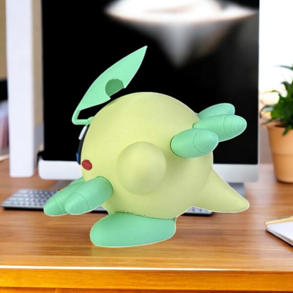 Bayleef Kirby 3D Printed Model - Kirby Game Collectible Figurine fan art desk pet
