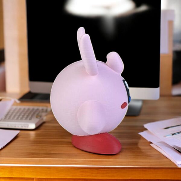 Wigglytuff Kirby 3D Printed Model - Pokemon Game Collectible Figurine fan art desk pet