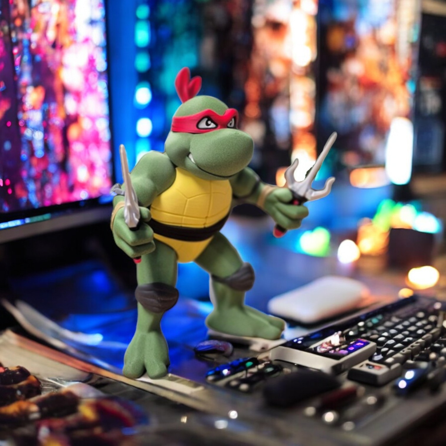Michelangelo TMNT 3D Print – Teenage Mutant Ninja Turtles Figure