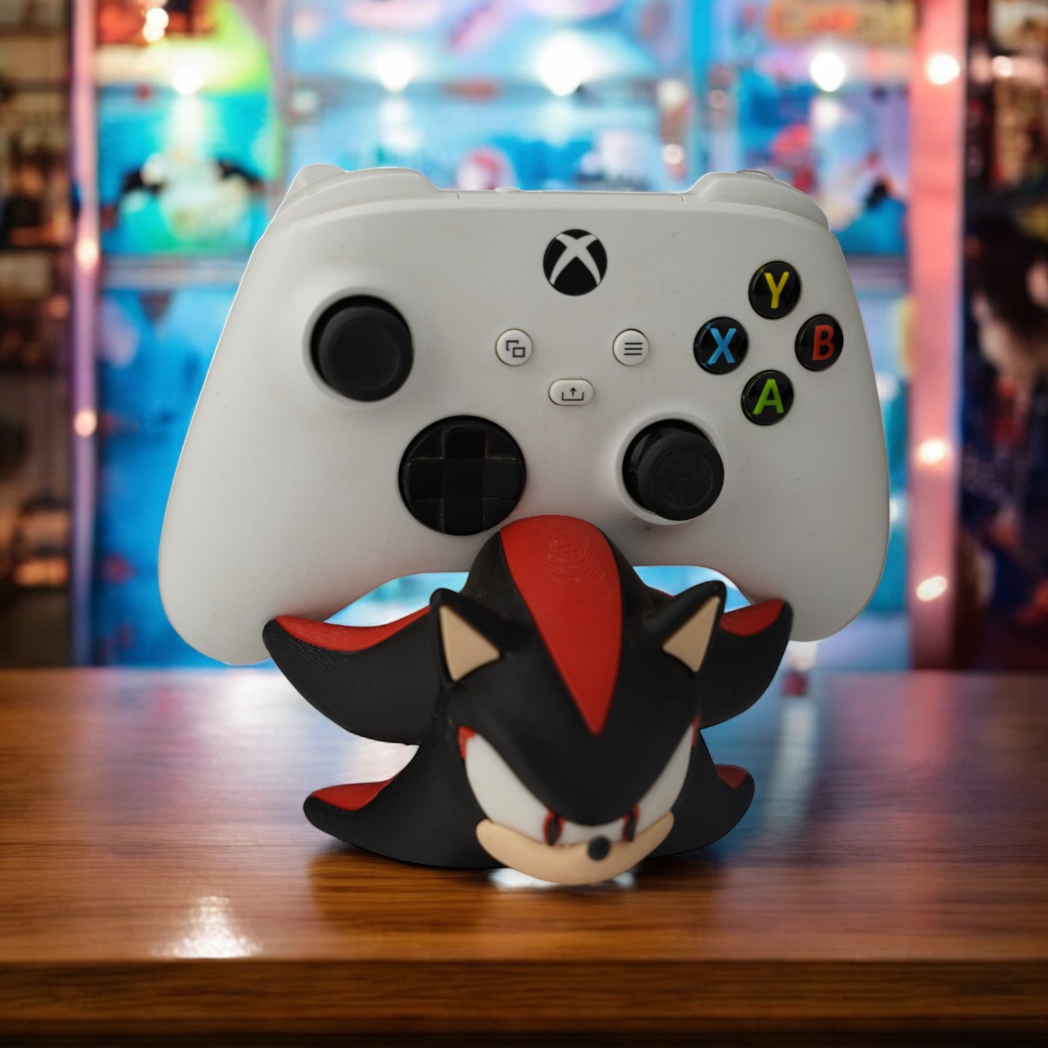 Shadow Controller Holder 3D Print – Sonic Game Console Stand - 3d
